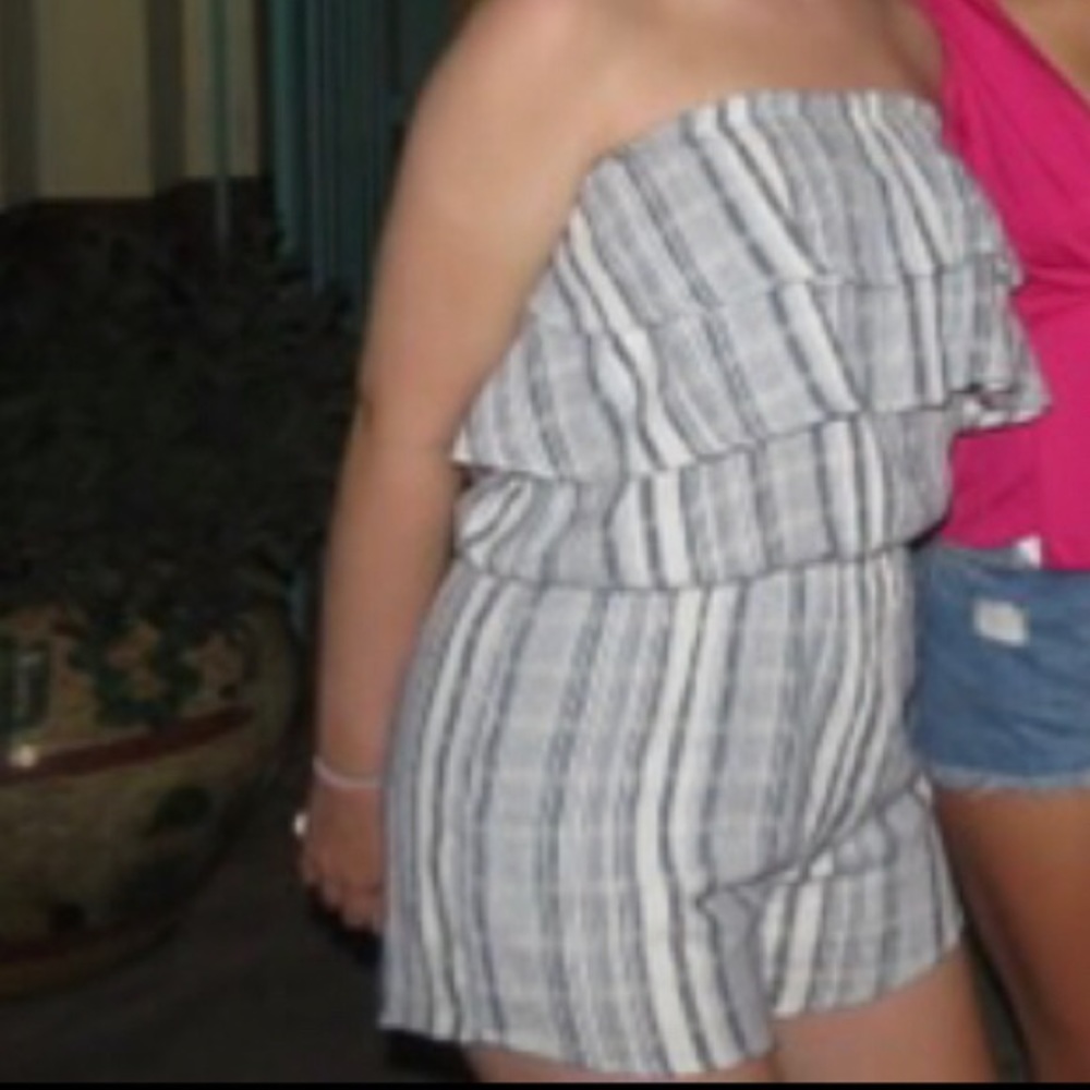 Striped Romper